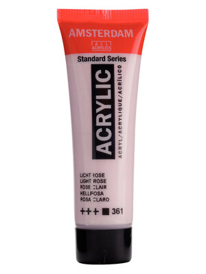 Royal Talens Amsterdam Standard Series Acrylverf Tube 20 ml - Lichtroze 361