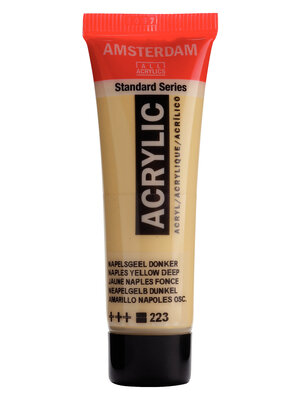 Royal Talens Amsterdam Standard Series Acrylverf Tube 20 ml - Napelsgeel Donker 223