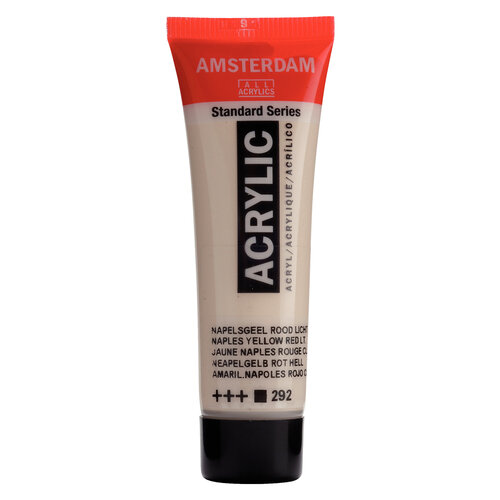 Royal Talens Amsterdam Standard Series Acrylverf Tube 20 ml - Napelsgeel Rood Licht 292