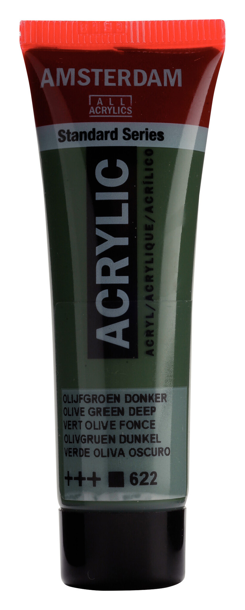 Royal Talens Amsterdam Standard Series Acrylverf Tube 20 ml - Olijfgroen Donker 622