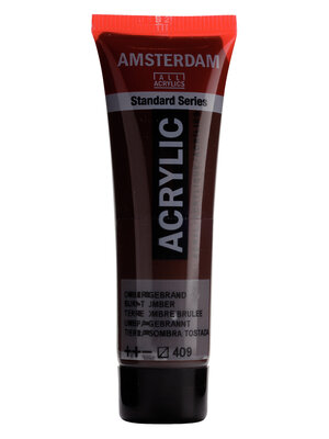 Amsterdam Acrylverf - 20 ml - Omber Gebrand 409 Amsterdam Acrylverf - 20 ml - Omber Gebrand 409