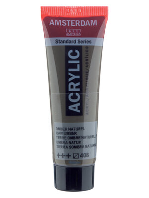 Amsterdam Acrylverf - 20 ml - Omber Naturel 408 Amsterdam Acrylverf - 20 ml - Omber Naturel 408