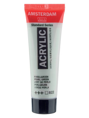 Royal Talens Amsterdam Standard Series Acrylverf Tube 20 ml - Parelgroen 822 Royal Talens Amsterdam Standard Series Acrylverf Tube 20 ml - Parelgroen 822