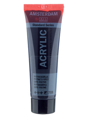 Royal Talens Amsterdam Standard Series Acrylverf Tube 20 ml - Paynesgrijs 708