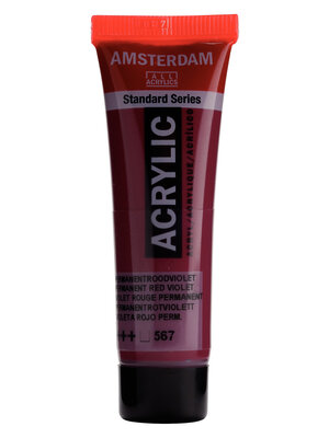 Amsterdam Acrylverf - 20 ml - Permanentroodviolet 567 Amsterdam Acrylverf - 20 ml - Permanentroodviolet 567