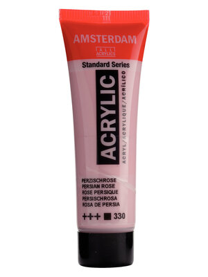 Royal Talens Amsterdam Standard Series Acrylverf Tube 20 ml - Perzischroze 330 Royal Talens Amsterdam Standard Series Acrylverf Tube 20 ml - Perzischroze 330