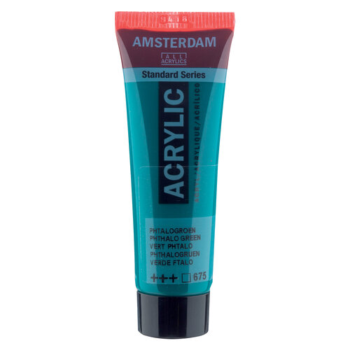 Royal Talens Amsterdam Standard Series Acrylverf Tube 20 ml - Phtalogroen 675