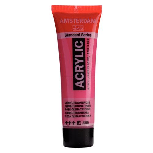 Royal Talens Amsterdam Standard Series Acrylverf Tube 20 ml - Quinacridoneroze 366