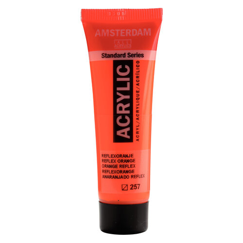 Royal Talens Amsterdam Standard Series Acrylverf Tube 20 ml - Reflexoranje 257