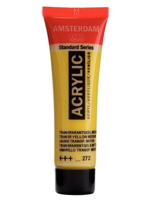 Royal Talens Acrylverf - 20 ml - Transparantgeel Middel 272 Royal Talens Acrylverf - 20 ml - Transparantgeel Middel 272