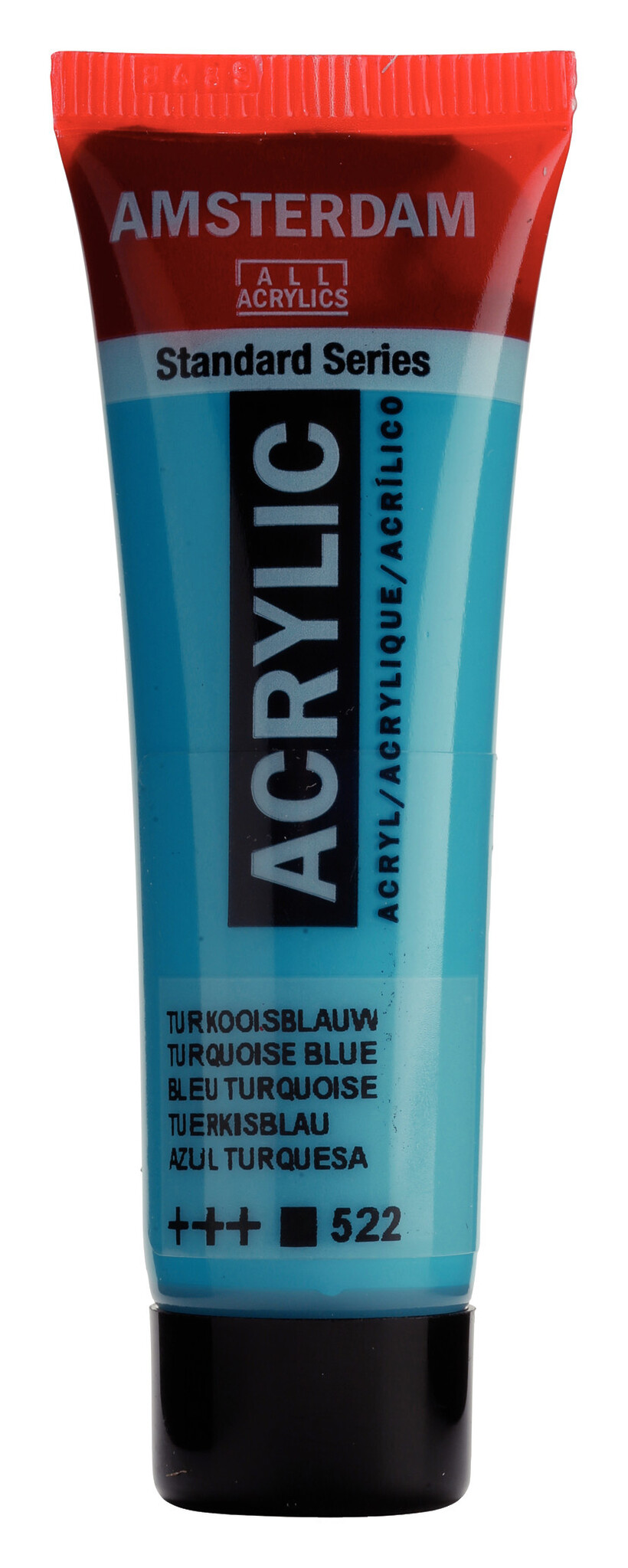 Royal Talens Amsterdam Standard Series Acrylverf Tube 20 ml - Turkooisblauw 522 afbeelding