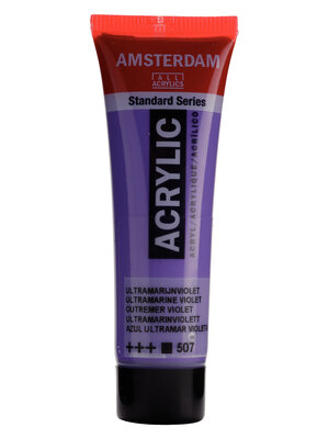 Royal Talens Amsterdam Standard Series Acrylverf Tube 20 ml - Ultramarijnviolet 507