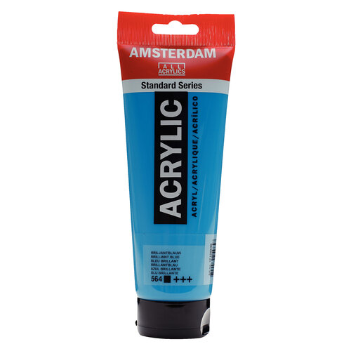 Royal Talens Amsterdam Standard Series Acrylverf Tube 250 ml - Briljantblauw 564