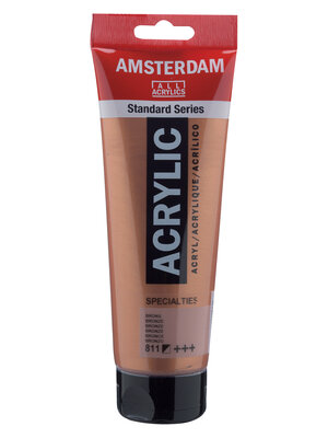 Royal Talens Amsterdam Standard Series Acrylverf Tube 250 ml - Brons 811 Royal Talens Amsterdam Standard Series Acrylverf Tube 250 ml - Brons 811