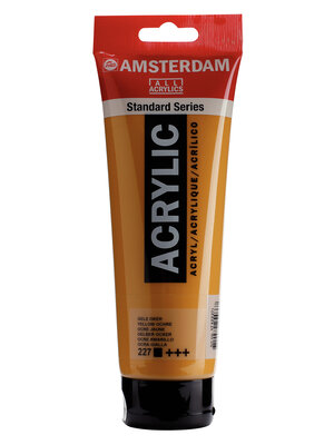 Royal Talens Amsterdam Standard Series Acrylverf Tube 250 ml - Gele Oker 227 Royal Talens Amsterdam Standard Series Acrylverf Tube 250 ml - Gele Oker 227