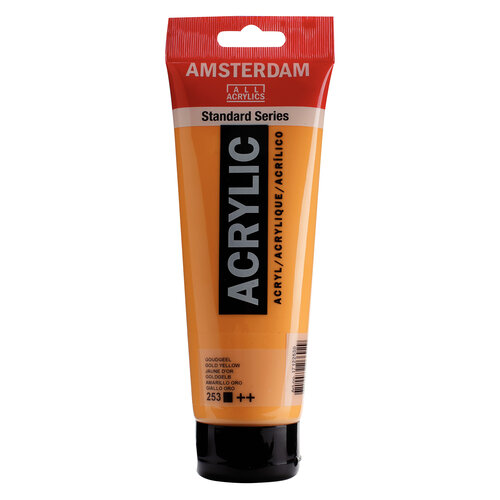 Royal Talens Amsterdam Standard Series Acrylverf Tube 250 ml - Goudgeel 253
