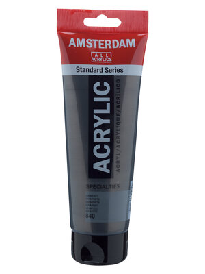 Royal Talens Amsterdam Standard Series Acrylverf Tube 250 ml - Grafiet 840 Royal Talens Amsterdam Standard Series Acrylverf Tube 250 ml - Grafiet 840
