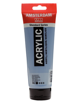 Royal Talens Amsterdam Standard Series Acrylverf Tube 250 ml - Grijsblauw 562 Royal Talens Amsterdam Standard Series Acrylverf Tube 250 ml - Grijsblauw 562