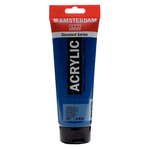 Royal Talens Amsterdam Standard Series Acrylverf Tube 250 ml - Groenblauw 557