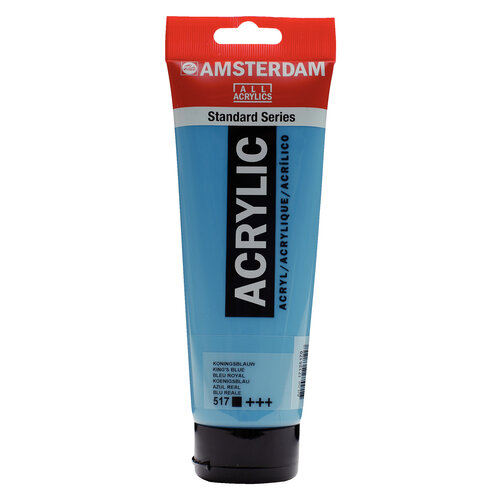 Royal Talens Amsterdam Standard Series Acrylverf Tube 250 ml - Koningsblauw 517