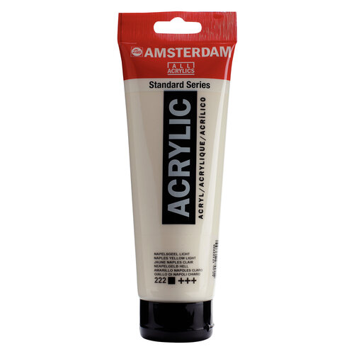 Royal Talens Amsterdam Standard Series Acrylverf Tube 250 ml - Napelsgeel Licht 222