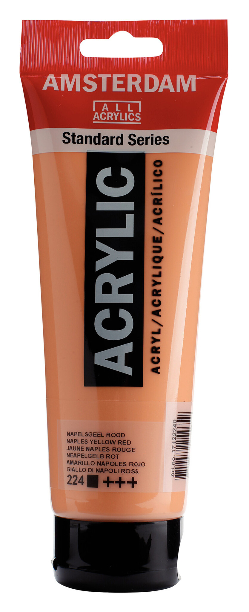 Royal Talens Amsterdam Standard Series Acrylverf Tube 250 ml - Napelsgeel Rood 224