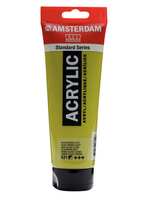 Royal Talens Acrylverf - 250 ml - Olijfgroen Licht 621 Royal Talens Acrylverf - 250 ml - Olijfgroen Licht 621