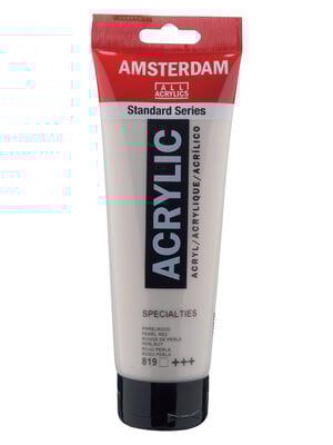 Royal Talens Amsterdam Standard Series Acrylverf Tube 250 ml - Parelrood 819 Royal Talens Amsterdam Standard Series Acrylverf Tube 250 ml - Parelrood 819