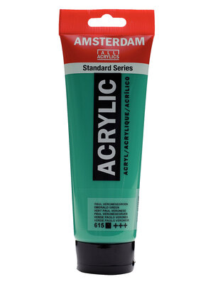 Royal Talens Amsterdam Standard Series Acrylverf Tube 250 ml - Paul Veronesegroen 615 Royal Talens Amsterdam Standard Series Acrylverf Tube 250 ml - Paul Veronesegroen 615