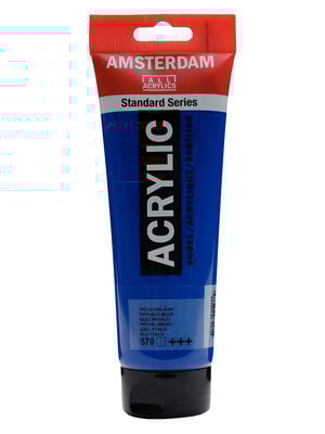 Royal Talens Amsterdam Standard Series Acrylverf Tube 250 ml - Phtaloblauw 570