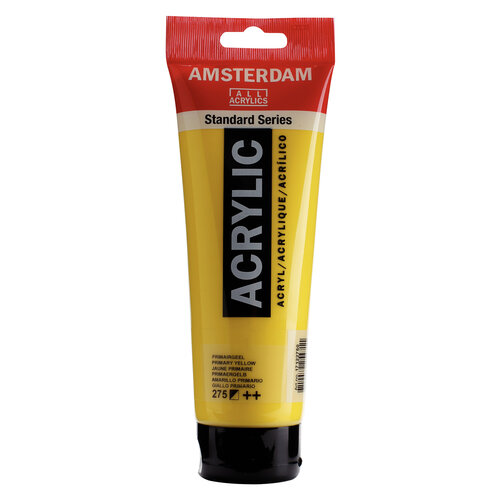 Royal Talens Amsterdam Standard Series Acrylverf Tube 250 ml - Primairgeel 275
