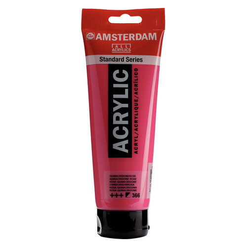 Royal Talens Amsterdam Standard Series Acrylverf Tube 250 ml - Quinacridoneroze 366