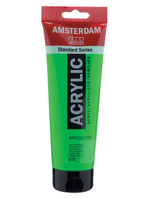 Amsterdam Acrylverf - 250 ml - Reflexgroen 672 Amsterdam Acrylverf - 250 ml - Reflexgroen 672