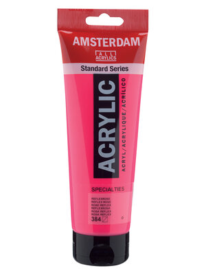Amsterdam Acrylverf - 250 ml - Reflexroze 384 Amsterdam Acrylverf - 250 ml - Reflexroze 384