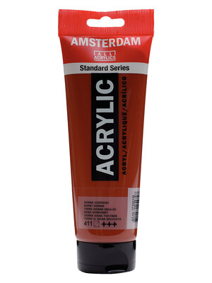Amsterdam Acrylverf - 250 ml - Sienna Gebrand 411 Amsterdam Acrylverf - 250 ml - Sienna Gebrand 411