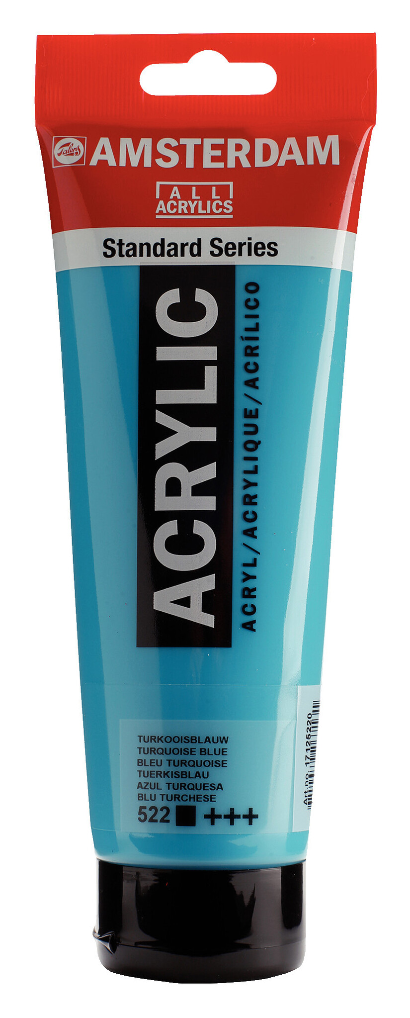 Royal Talens Amsterdam Standard Series Acrylverf Tube 250 ml - Turkooisblauw 522 afbeelding