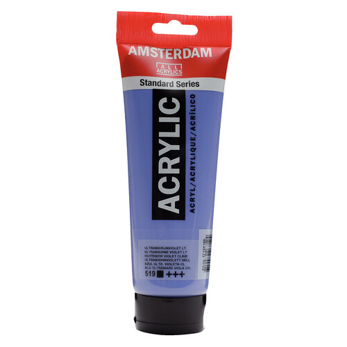 Royal Talens Amsterdam Standard Series Acrylverf Tube 250 ml - Ultramarijnviolet Licht 519