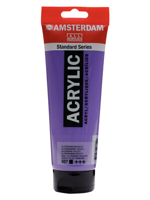 Amsterdam Acrylverf - 250 ml - Ultramarijnviolet 507 Amsterdam Acrylverf - 250 ml - Ultramarijnviolet 507