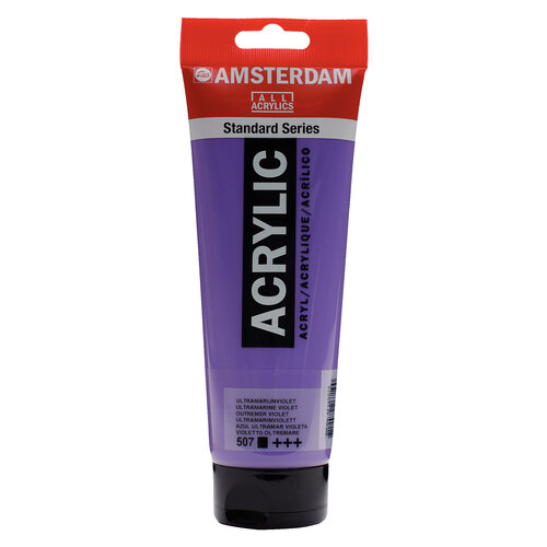 Royal Talens Amsterdam Standard Series Acrylverf Tube 250 ml - Ultramarijnviolet 507