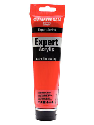 Royal Talens Expert Series Acrylverf - 150 ml - Cadmiumrood Middel 314 Royal Talens Expert Series Acrylverf - 150 ml - Cadmiumrood Middel 314