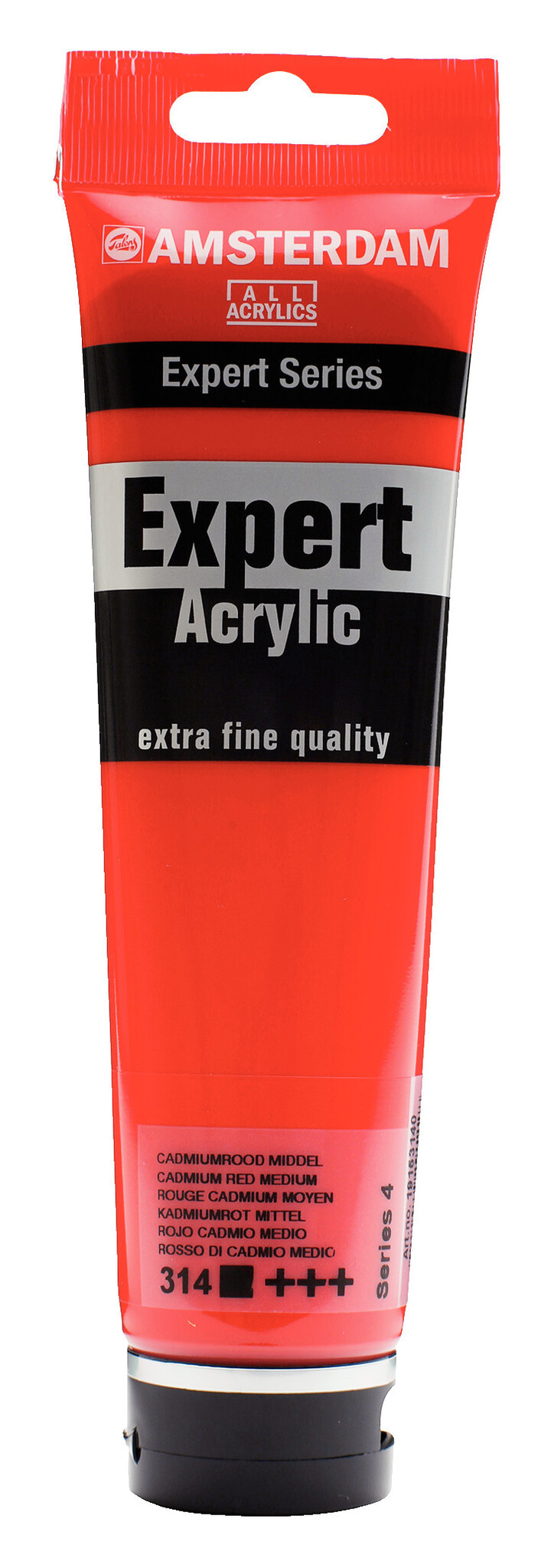 Royal Talens Amsterdam Expert Series Acrylverf Tube 150 ml - Cadmiumrood Middel 314 afbeelding