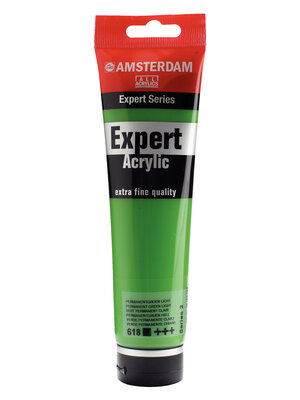 Amsterdam Expert Series Acrylverf - 150 ml - Permanentgroen Licht 618 Amsterdam Expert Series Acrylverf - 150 ml - Permanentgroen Licht 618
