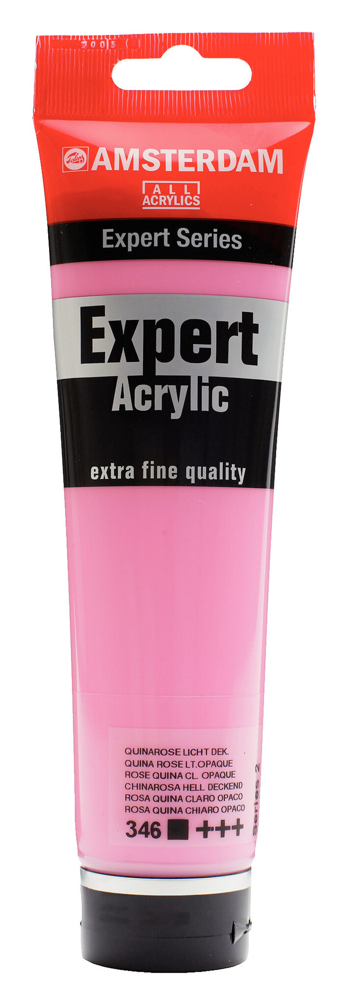 Royal Talens Amsterdam Expert Series Acrylverf Tube 150 ml - Quinaroze Licht Dekkend 346 afbeelding