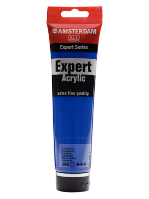 Royal Talens Amsterdam Expert Series Acrylverf Tube 150 ml - Ultramarijn 504