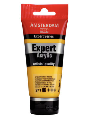 Royal Talens Amsterdam Expert Series Acrylverf Tube 75 ml - Cadmiumgeel Middel 271