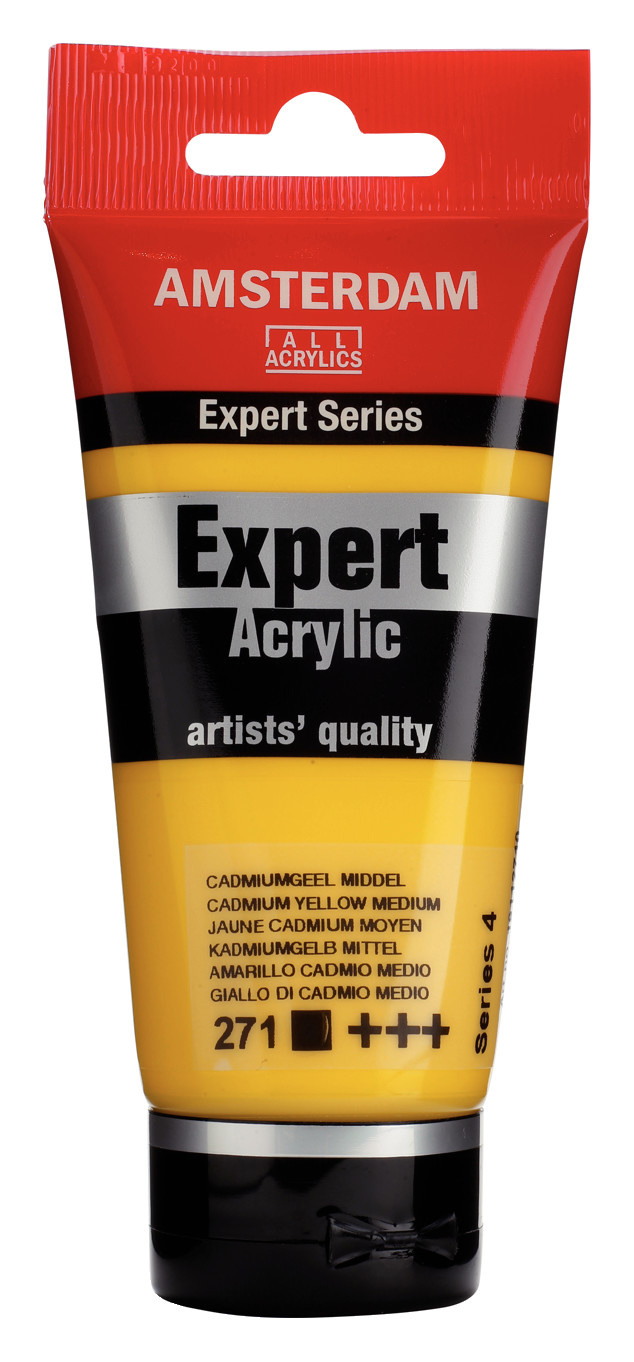 Royal Talens Amsterdam Expert Series Acrylverf Tube 75 ml - Cadmiumgeel Middel 271 afbeelding