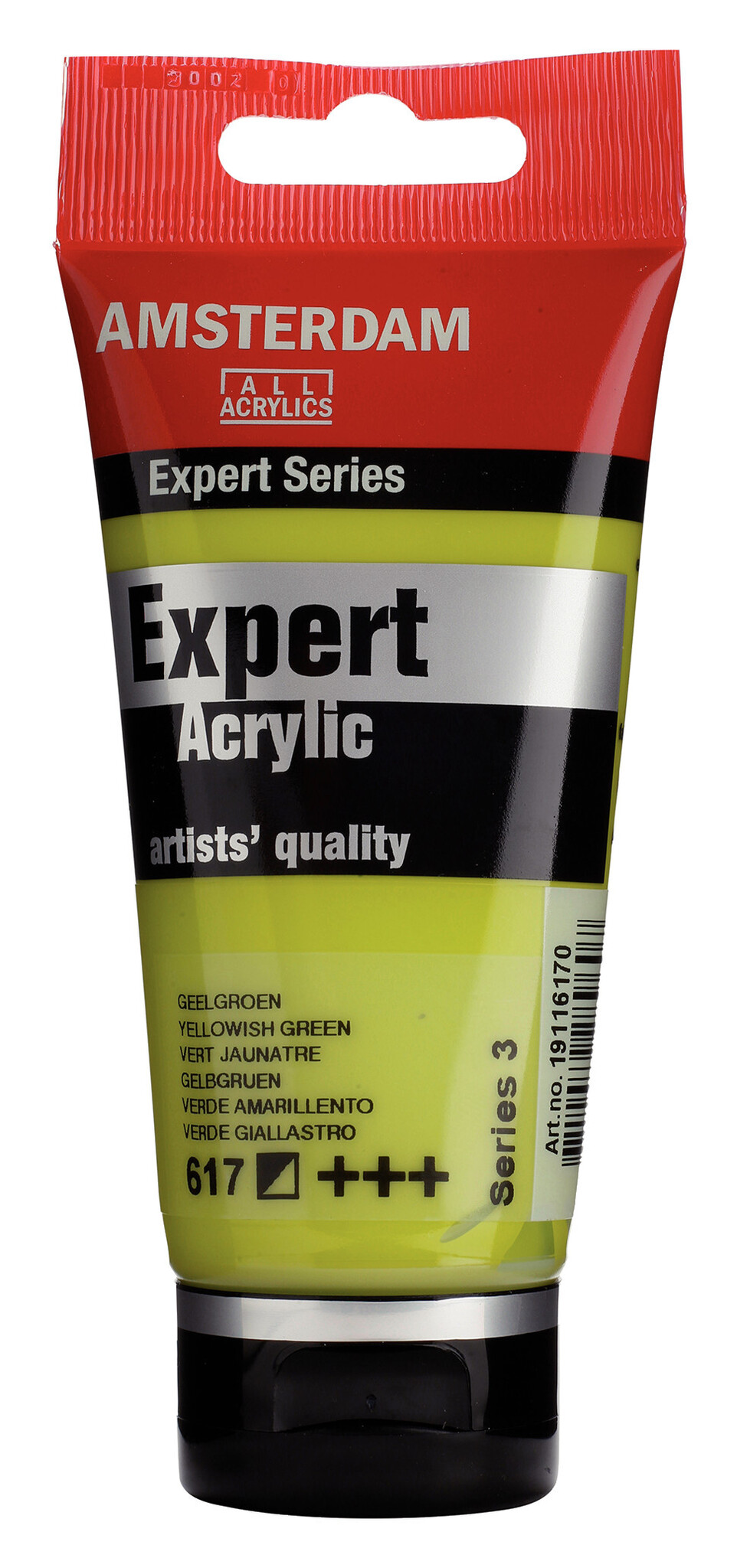 Royal Talens Amsterdam Expert Series Acrylverf Tube 75 ml - Geelgroen 617 afbeelding