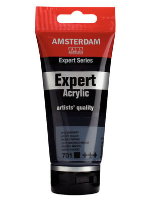 Amsterdam Expert Series Acrylverf - 75 ml - Ivoorzwart 701