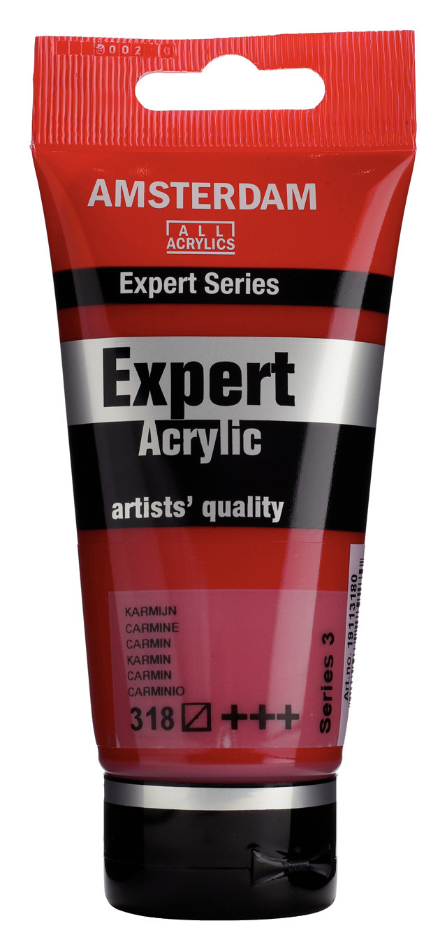 Royal Talens Amsterdam Expert Series Acrylverf Tube 75 ml - Karmijn 318 afbeelding