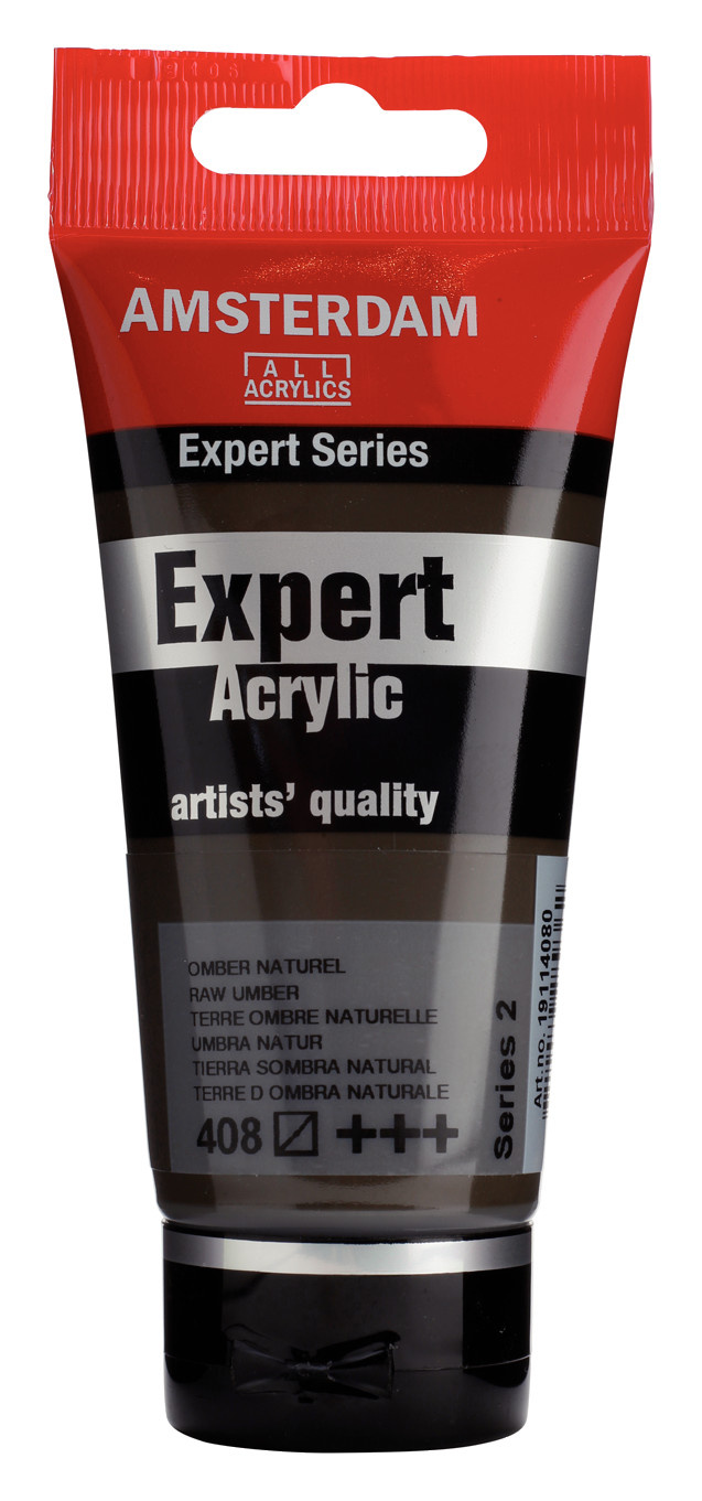 Royal Talens Amsterdam Expert Series Acrylverf Tube 75 ml - Omber Naturel 408 afbeelding